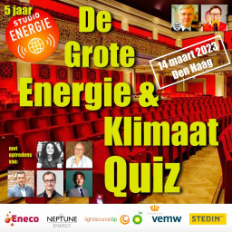 Afleveringplaatje van De Grote Energie & Klimaat Quiz met Martien Visser
