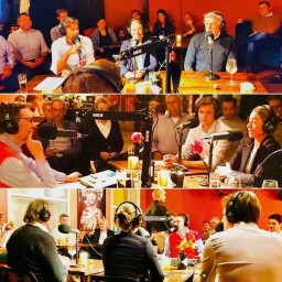 Afleveringplaatje van Studio Energie Live met...Marien Boonman, Karen de Lathouder en Ed Nijpels