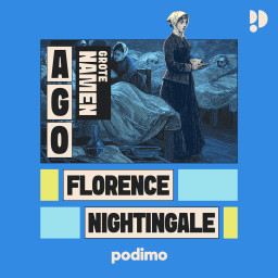 Afleveringplaatje van Florence Nightingale: de vrouw met de lamp