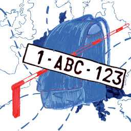 Afleveringplaatje van Het brutale grensgeval van Bert