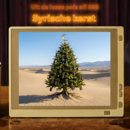Afleveringplaatje van Syrische kerst