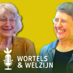 Afleveringplaatje van Wortels & Welzijn | Intro van de hosts Marja en Anja
