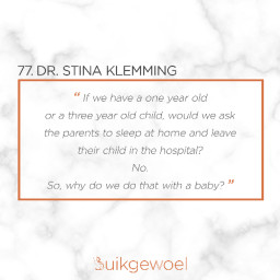 Afleveringplaatje van 77. Dr. Stina Klemming (Zero separation: nabijheid als basiszorg)