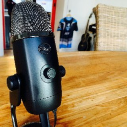 Afleveringplaatje van Blue Yeti X Audio Test