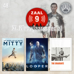 Afleveringplaatje van 48. Nieuwjaarsspecial - The Secret Life of Walter Mitty, Looper & The Graduate