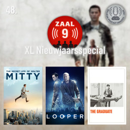 Afleveringplaatje van 48. Nieuwjaarsspecial - The Secret Life of Walter Mitty, Looper & The Graduate