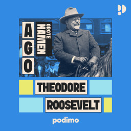 Afleveringplaatje van Theodore Roosevelt: een cowboy in het Witte Huis