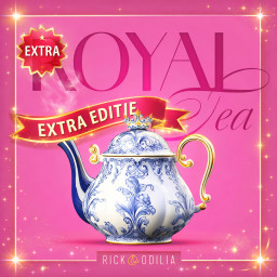 Afleveringplaatje van EXTRA Royal Tea op de huwelijksdag van Willem-Alexander en Máxima