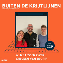 Afleveringplaatje van #229 | Wijze lessen over ... checken van begrip
