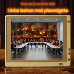 Afleveringplaatje van Links Lachen met peimelgate korte versie