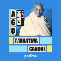 Afleveringplaatje van Mahatma Gandhi: icoon van verzet