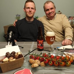 Afleveringplaatje van 27. Jef en Stef vertegenwoordigen N-VA Hoogstraten