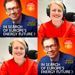 Afleveringplaatje van Lucie Boost (Gas Infrastructure Europe) on the Challenges Facing the Energy System Backbone