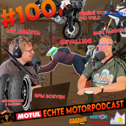 Afleveringplaatje van #100: Exclusief motorfeest of treurige ziekenboeg?
