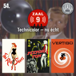 Afleveringplaatje van 54. The Red Shoes · Peeping Tom · Vertigo