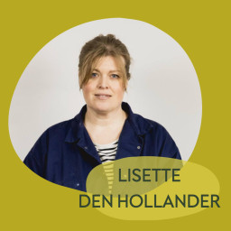 Afleveringplaatje van 128. Lisette den Hollander - 3D kunstenaar