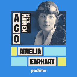 Afleveringplaatje van Amelia Earhart: de koningin van de lucht