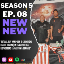 Afleveringplaatje van "Futsal, PSV Kampioen & Champions League Drama | Met Zaalvoetbal liefhebbers Fabianson & Gervais’’
