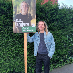 Afleveringplaatje van Achter Het Bord 1. Cyriel Verheyen