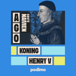 Afleveringplaatje van Koning Henry V en de slag bij Azincourt