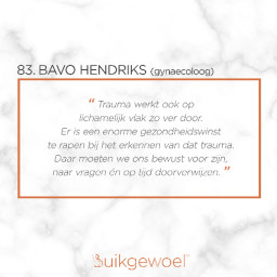 Afleveringplaatje van 83. Bavo Hendriks (Psychosociale kwetsbaarheden in de geboortezorg)