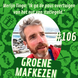 Afleveringplaatje van aflevering 106: Merijn Tinga: 'Ik ga de paus overtuigen van het nut van statiegeld.'