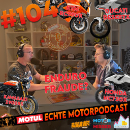 Afleveringplaatje van #104: Keiharde fraude in de motorwereld?