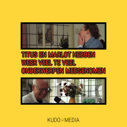Afleveringplaatje van Tussentijds #8 Marlot en Titus hebben weer veel te veel onderwerpen meegenomen