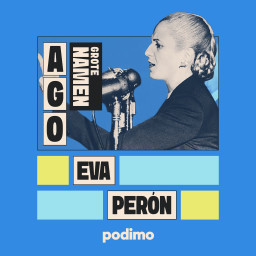 Afleveringplaatje van Eva Perón: de heilige first lady van Argentinië