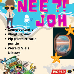 Afleveringplaatje van #108 - Zomervakantie en Vliegtuigraam