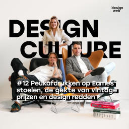Afleveringplaatje van Peukafdruk op een Eames-stoel en iedereen is (vintage) designexpert door Google Lens en inkopen doen met Bas Jonker | Design Culture #12