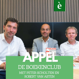 Afleveringplaatje van Grenzeloos geframed - de boekenclub van Appèl met Peter Scholten en Robert van Asten