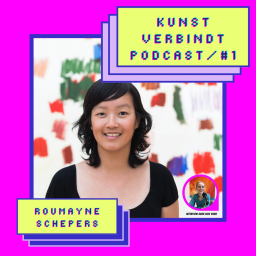 Afleveringplaatje van #1 Van apotheker naar creatief ondernemer ~ Interview door Dide Vonk met Roumayne Schepers