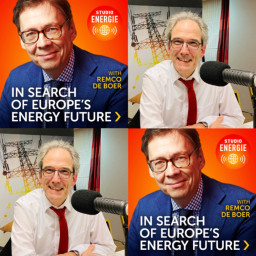 Afleveringplaatje van Jochen Kreusel (T&D Europe) on connecting Europe's electricity grids in politically turbulent times