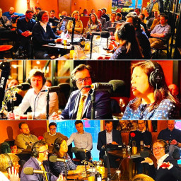 Afleveringplaatje van Studio Energie Live met...Marien Boonman, Pieter Grinwis en Michelle Prins