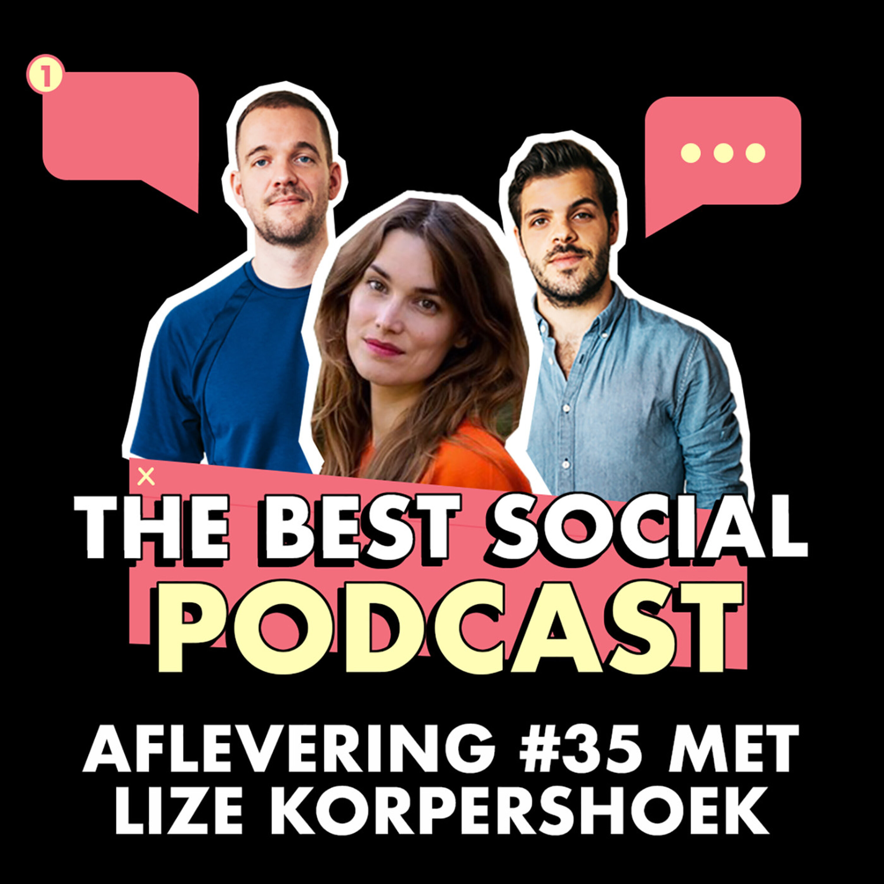Afleveringplaatje van The Best Social Podcast #35 - Lize Korpershoek