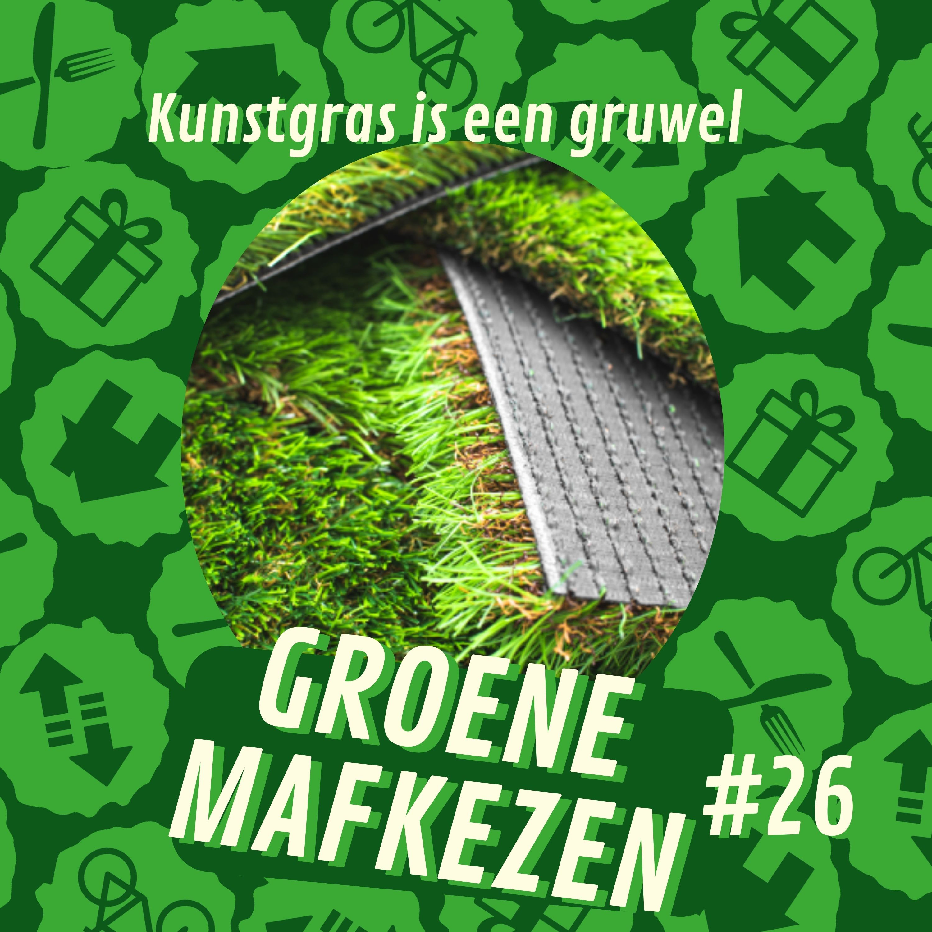 Afleveringplaatje van aflevering 26: Kunstgras is een gruwel
