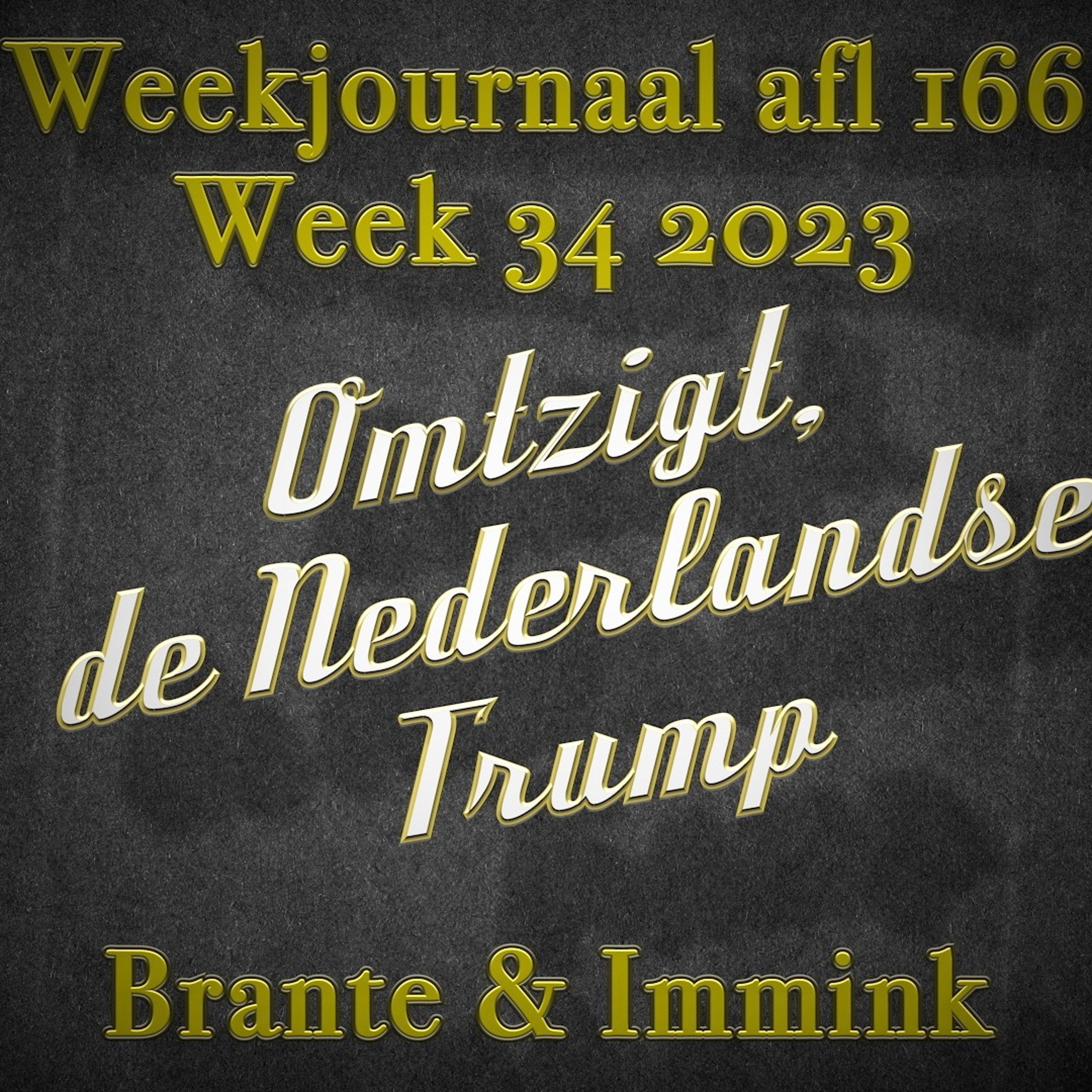 Afleveringplaatje van Omtzigt, De Nederlandse Trump