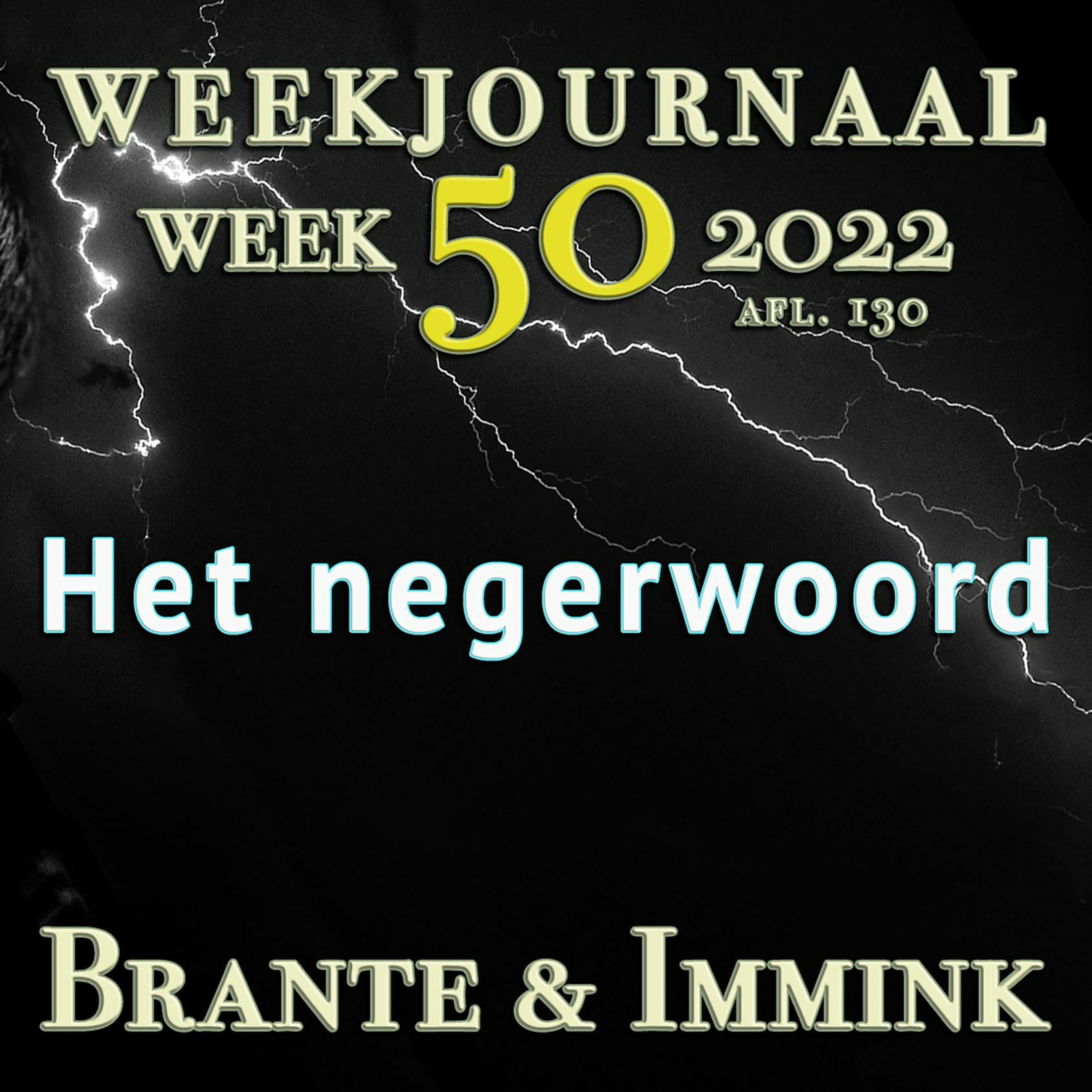 Afleveringplaatje van Het Negerwoord