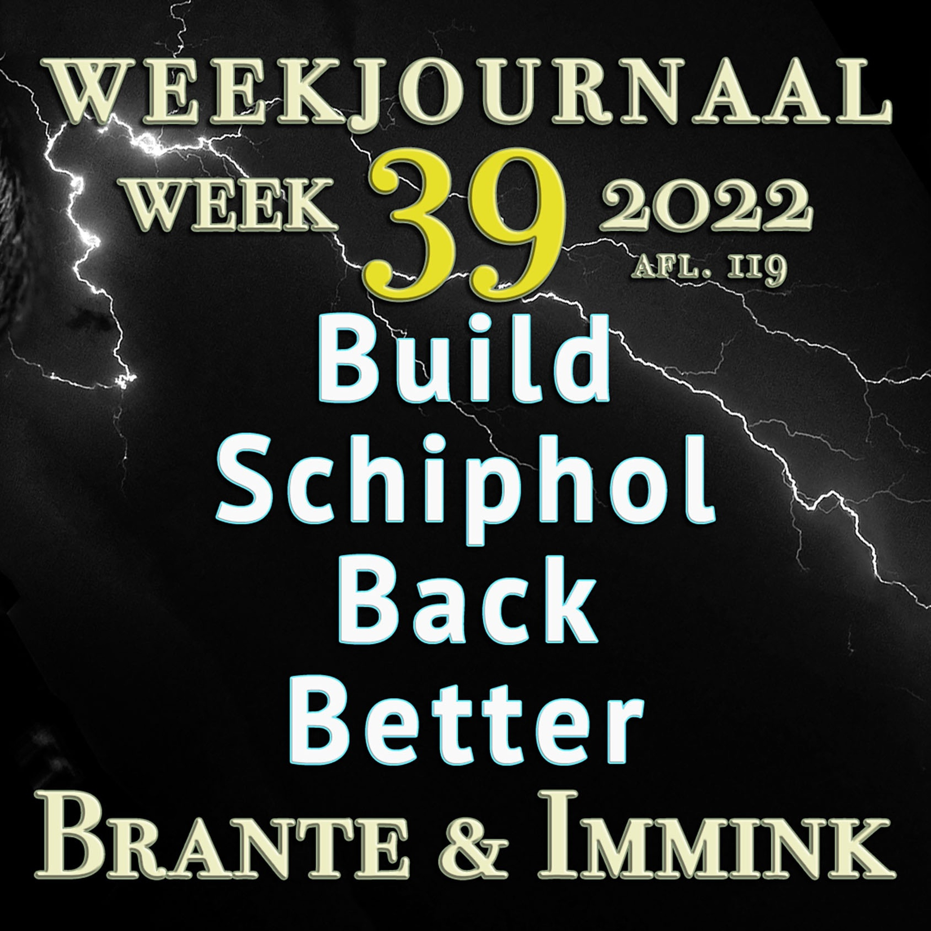 Afleveringplaatje van Build Schiphol Back Better