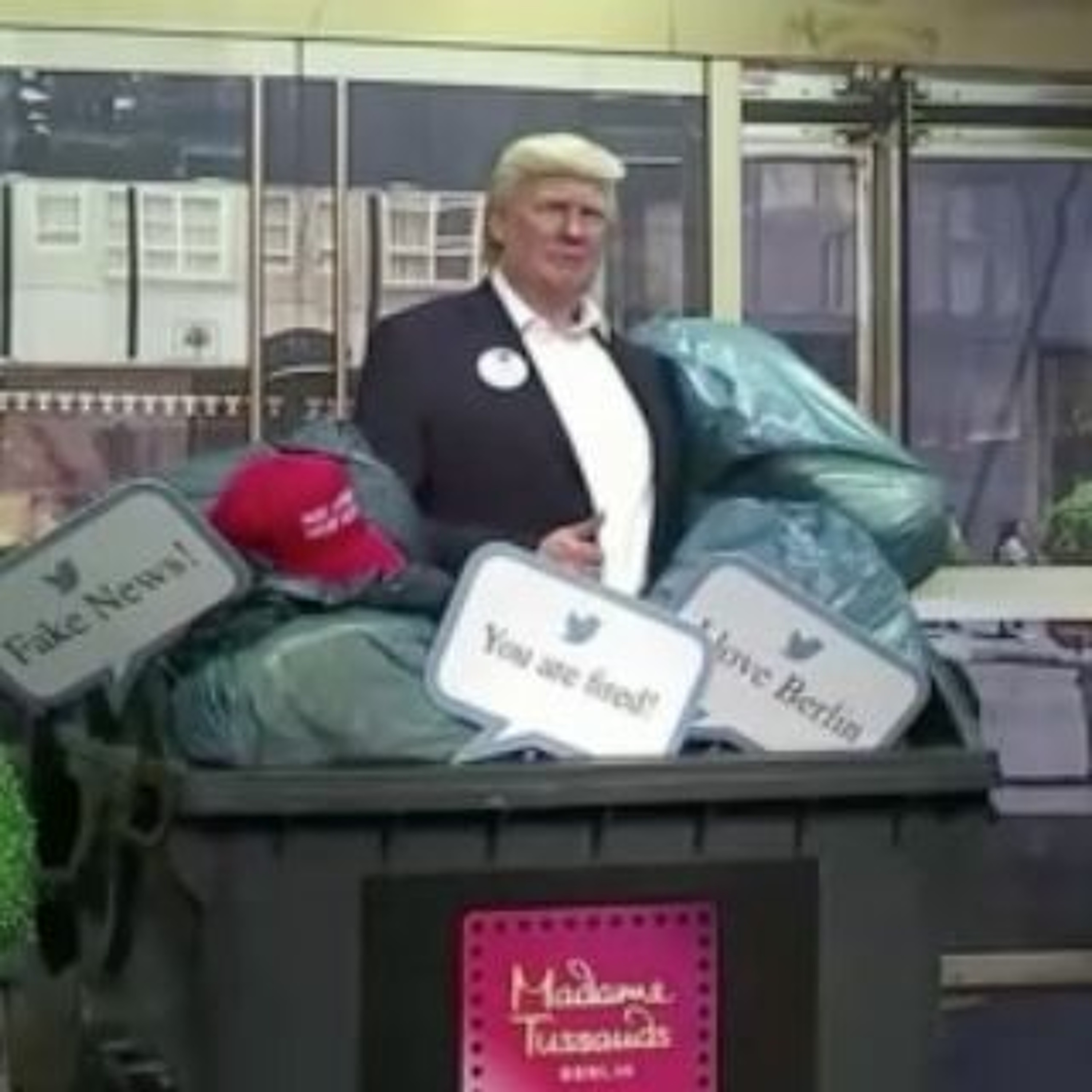 Afleveringplaatje van NieuwNieuws van de dag | 30-10-2020 - Trump bij het grofvuil