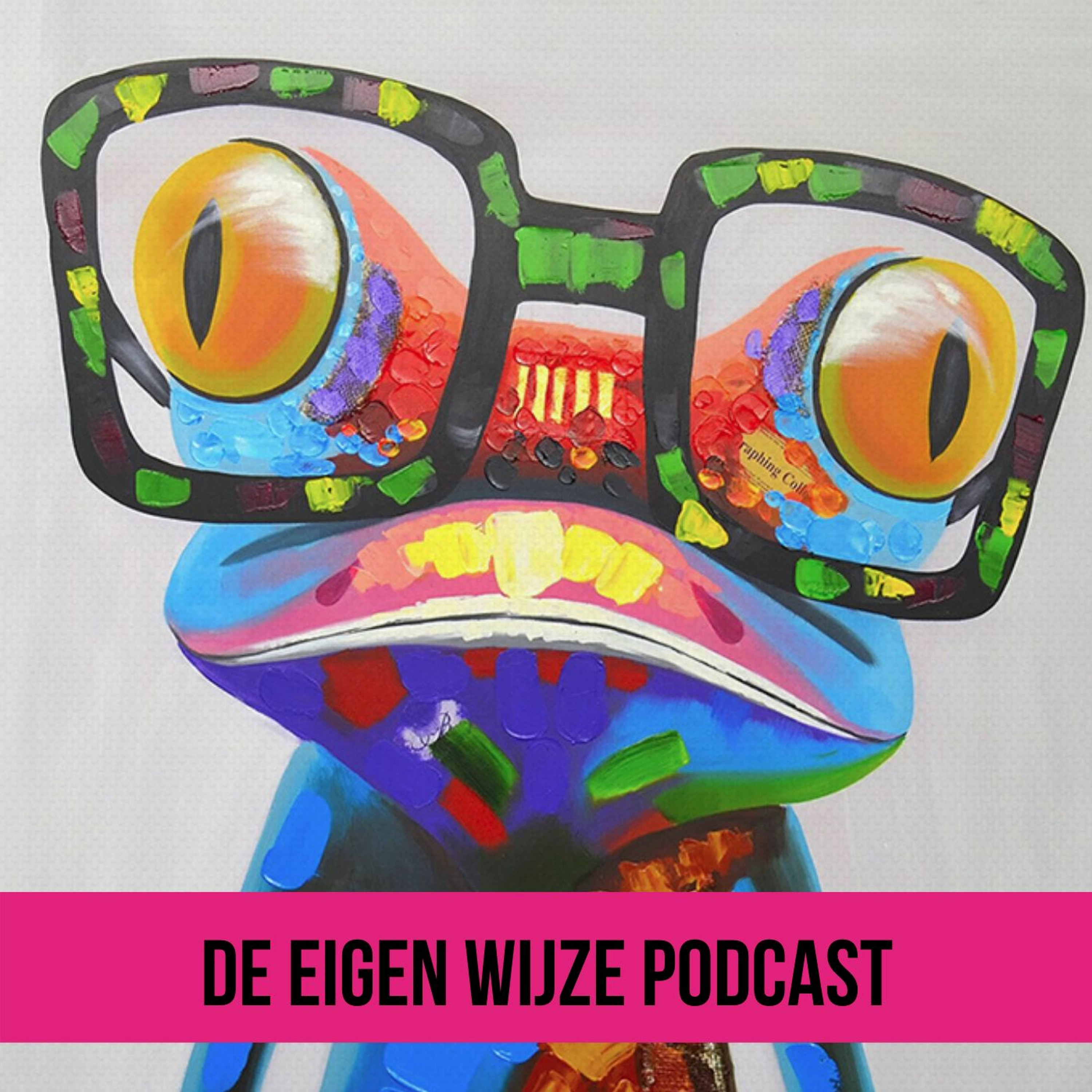 Afleveringplaatje van #15 De Eigen Wijze Podcast met Mariska Van Gennep over de zoektocht na rouw en verlies.