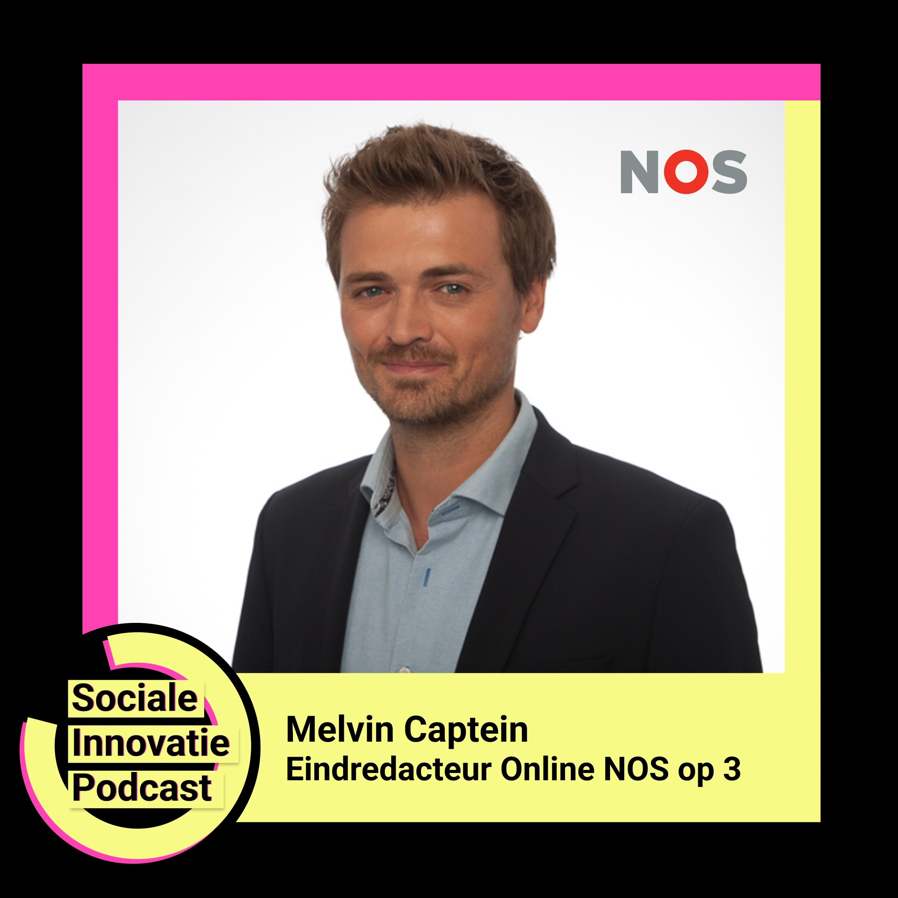 Afleveringplaatje van #23 - Melvin Captein / Eindredacteur Online NOS op 3
