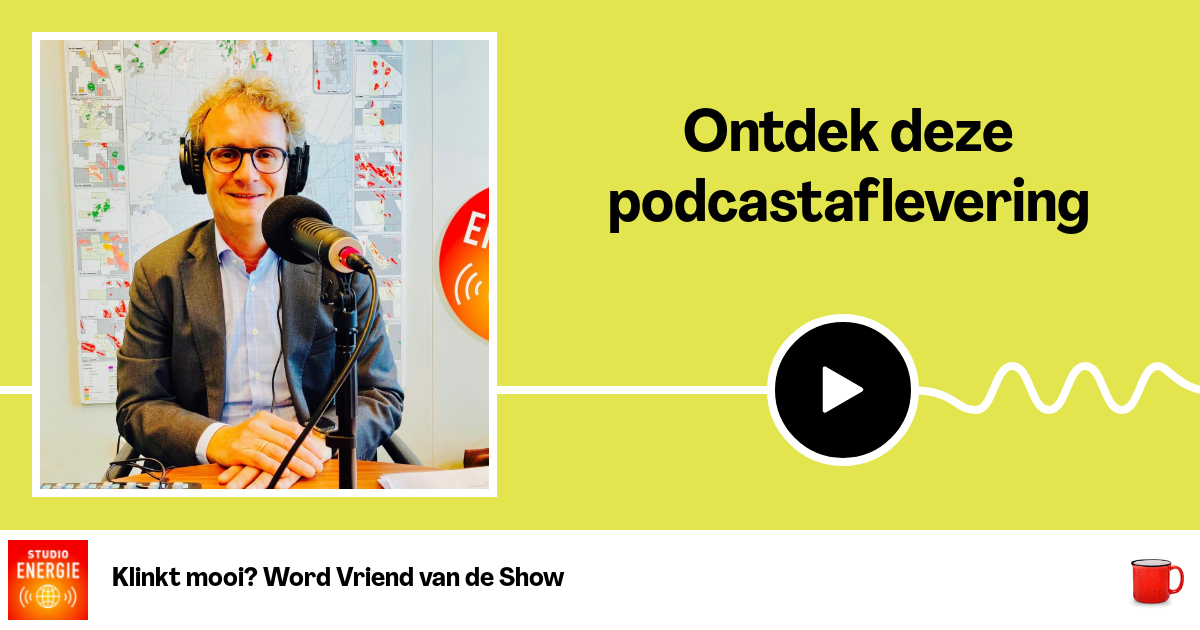 Studio Energie Chris de Ruyter van Steveninck (ONEDyas) over